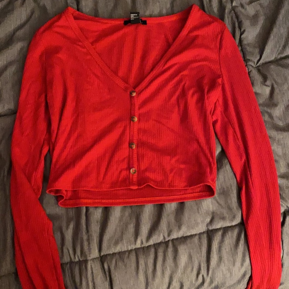 Forever 21 Cropped Long Sleeve